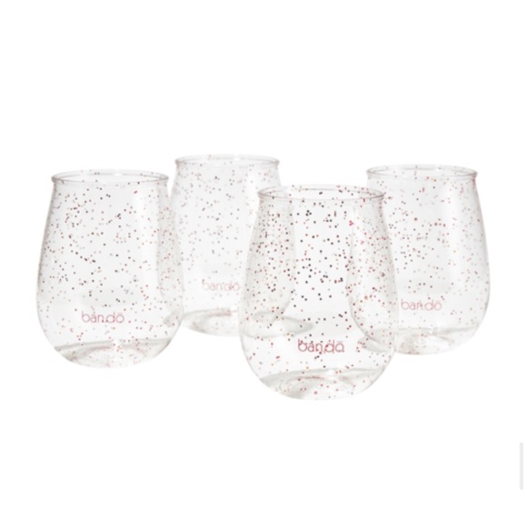 BANDO STEMLESS ACRYLIC WINE GLASS SET - Picture 2 of 10